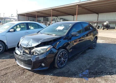 2015 Toyota Corolla S Plus z USA, uszkodzony, nr VIN 2T1BURHE7FC465231
